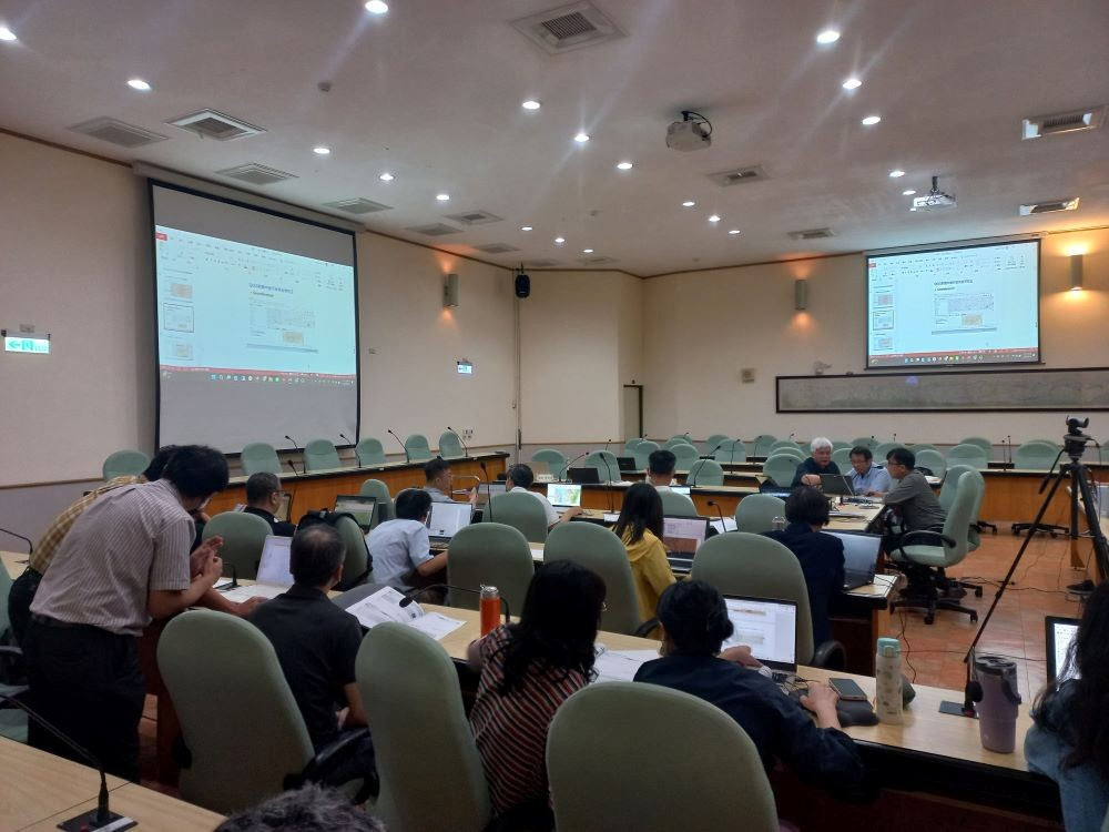 圖4：同仁上課實況及互動過程