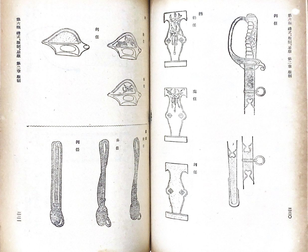 圖10：文官制服圖式3