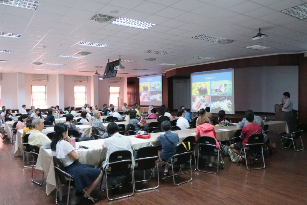 圖4：楊政賢教授演講