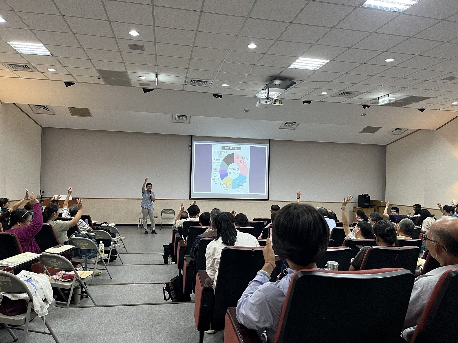 圖12：林韻柔老師主講「近代東亞視野下的臺灣佛教」