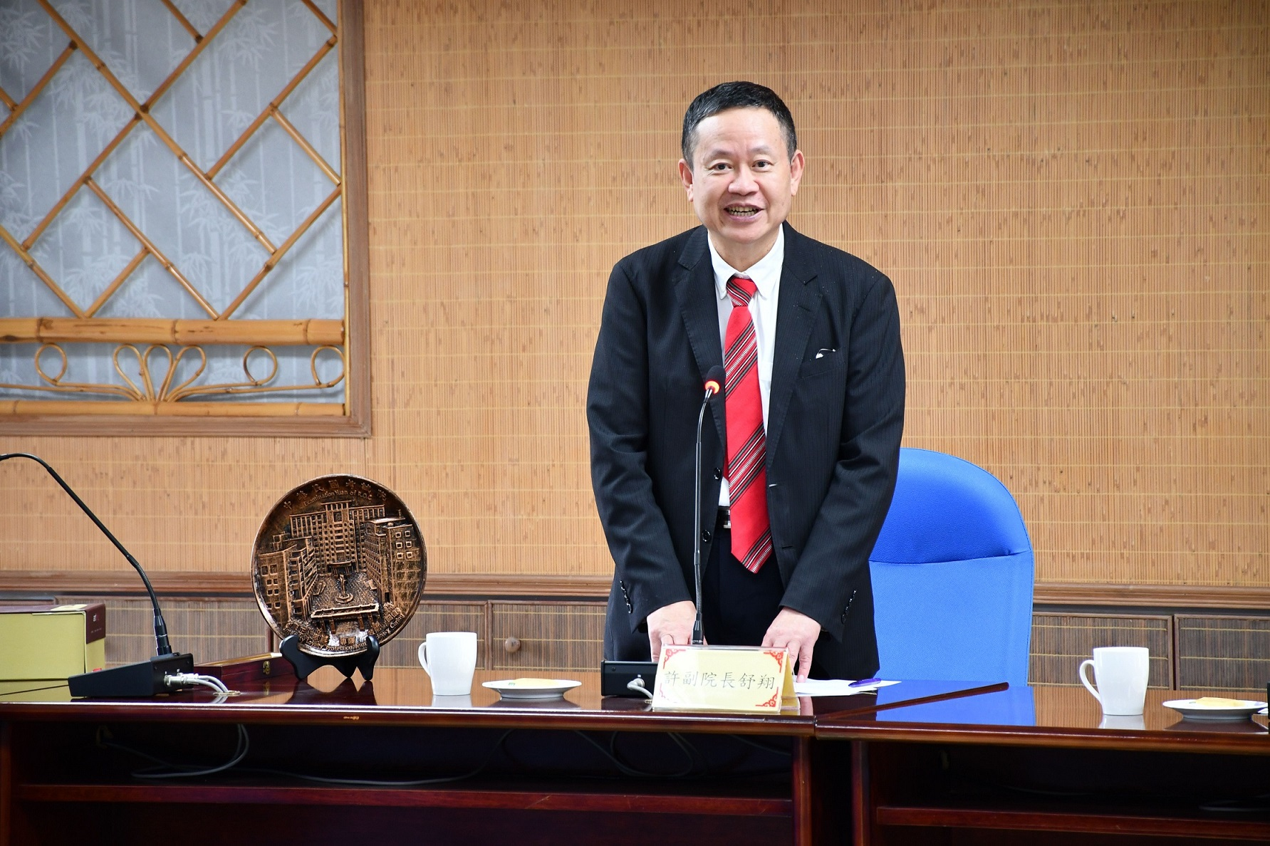 圖3：考試院許舒翔副院長致詞