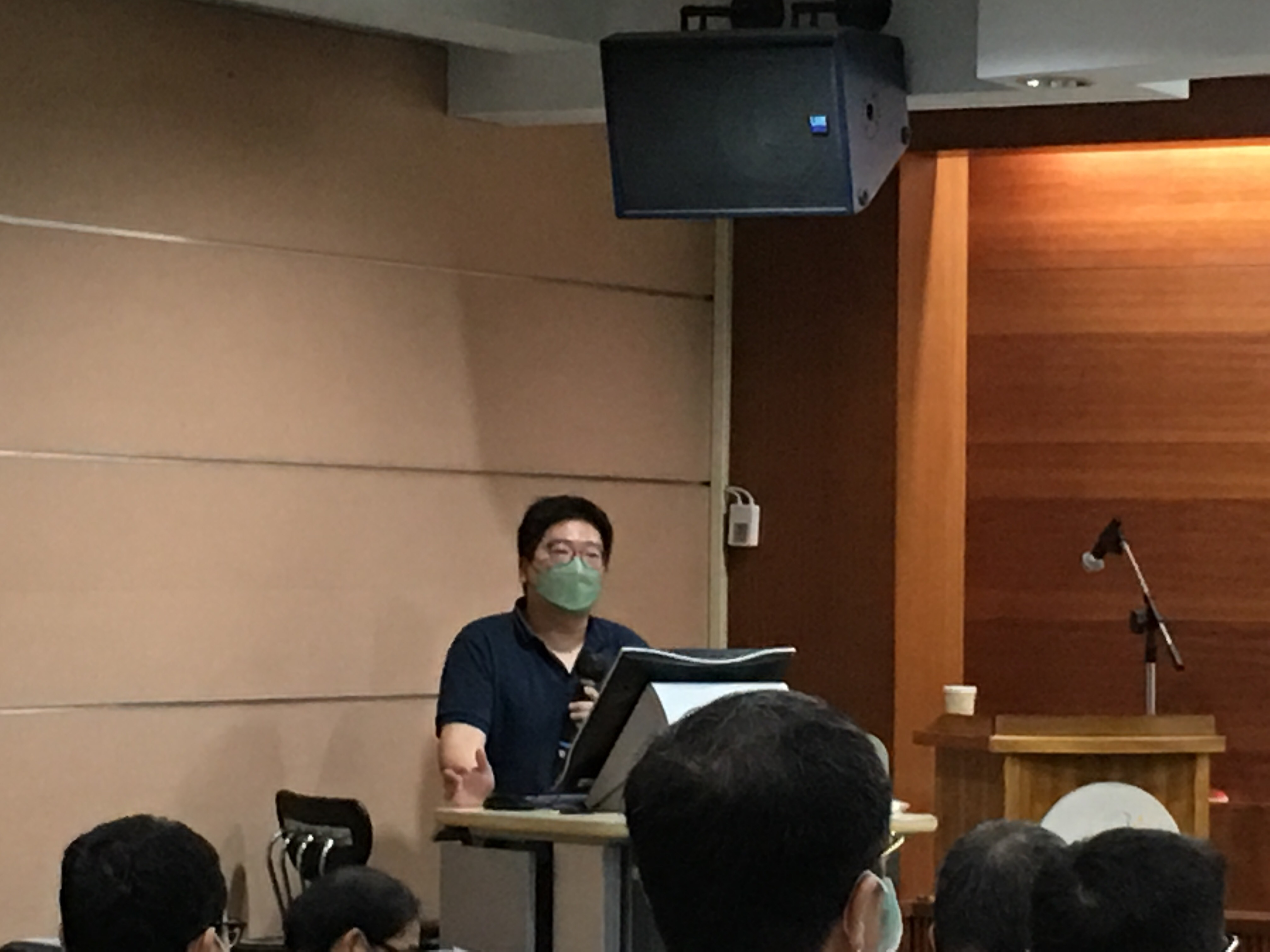 圖6：蘇忠誠課長演講