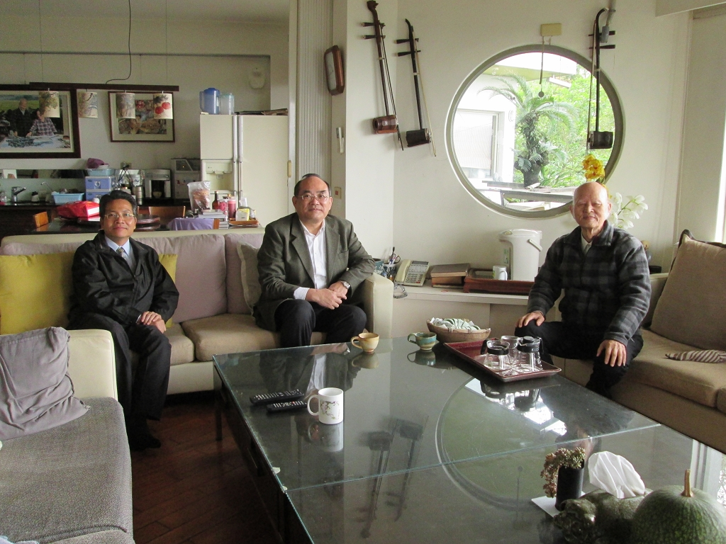 圖5：與柯耀東大師閒話家常