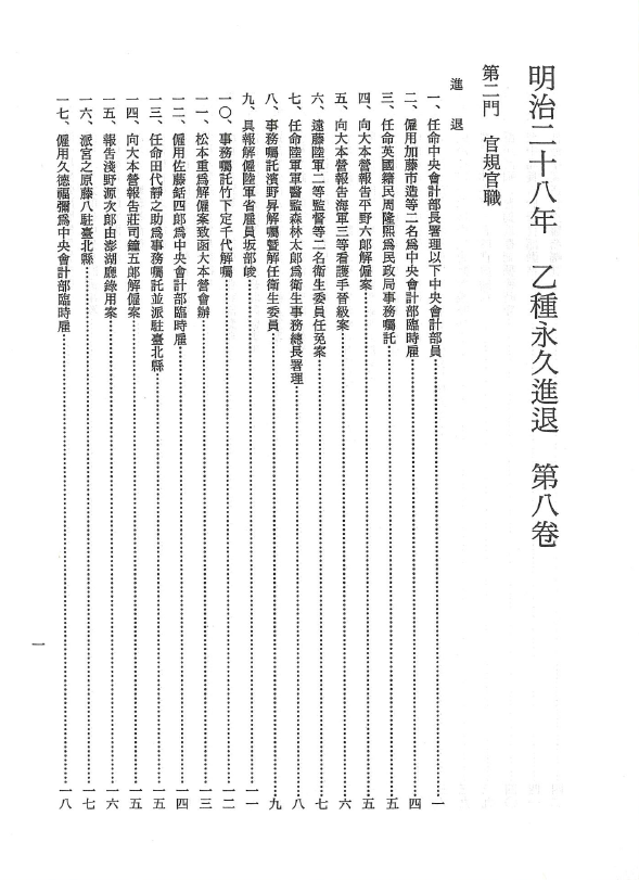 圖2：第九輯目錄