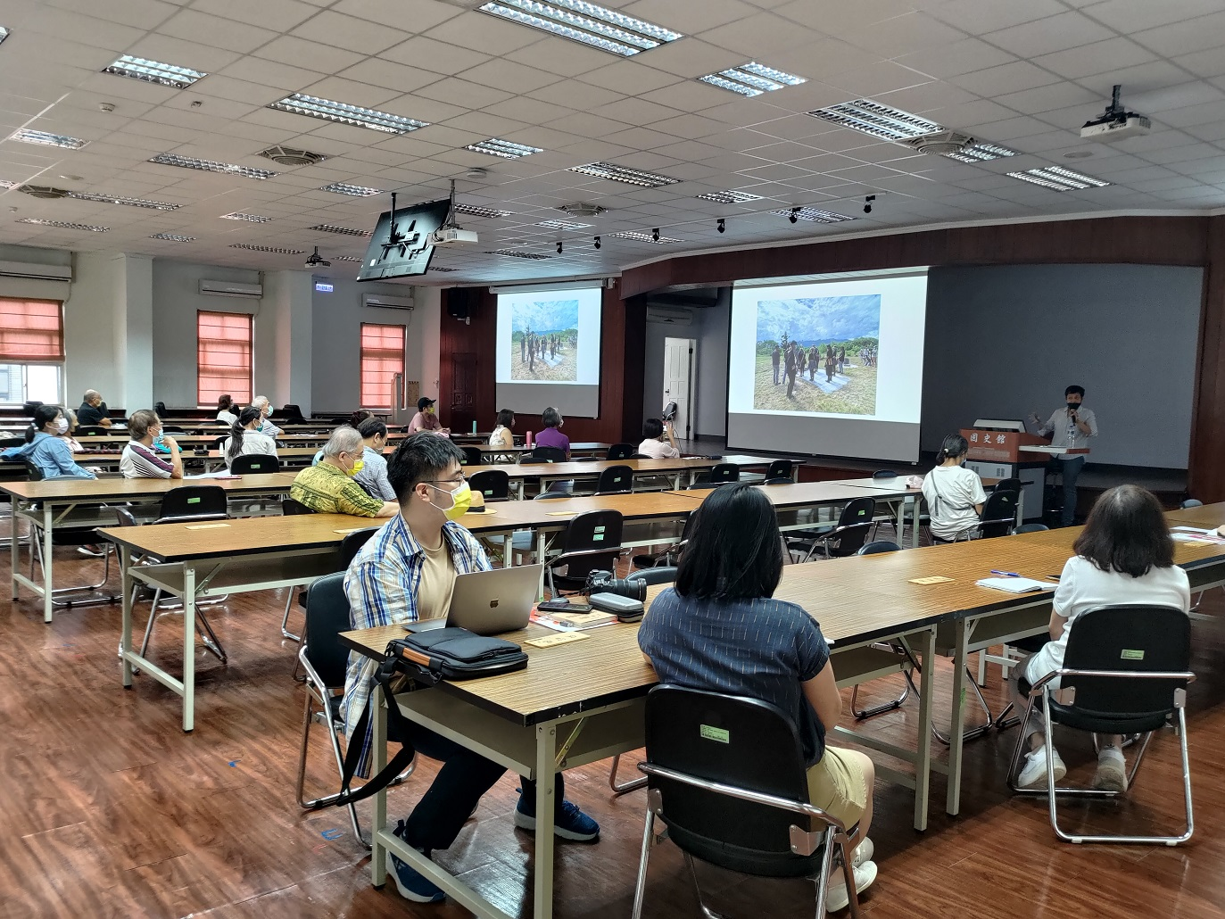圖4：現場聽講情形