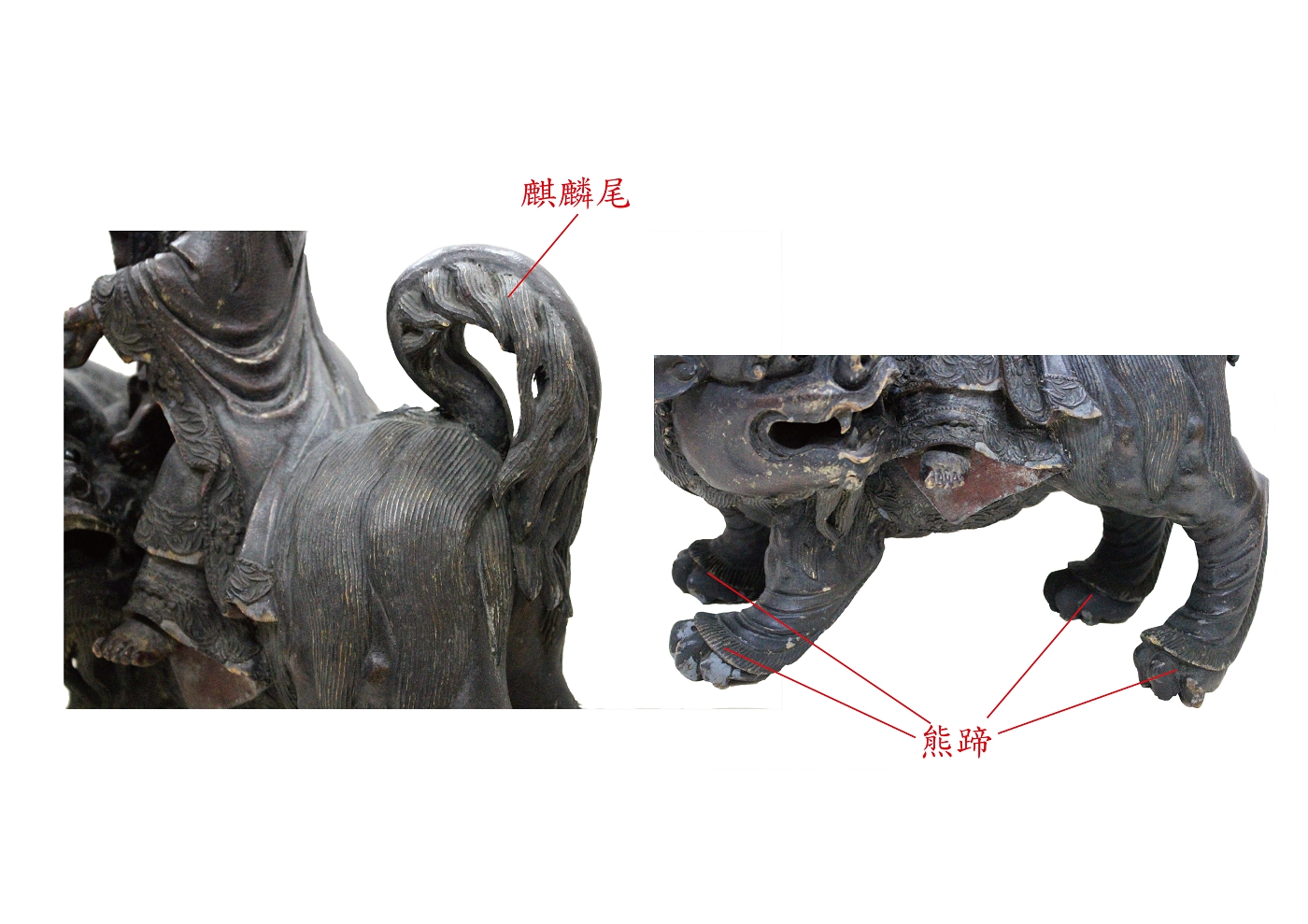 圖3：騎豺觀音-3