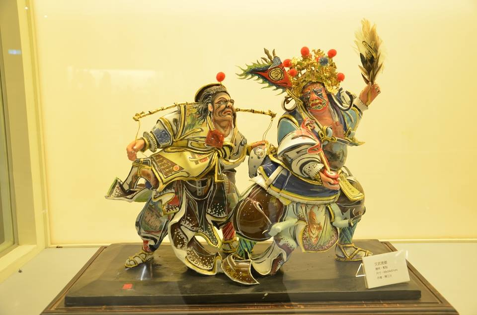 圖6：文武差爺 / 剪黏/ 陳三火作品