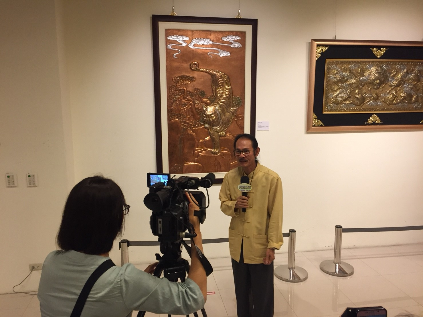圖13：柯建華大師接受媒體專訪