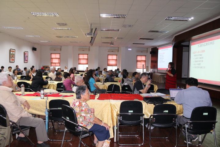 圖2：演講現場學員參與情形