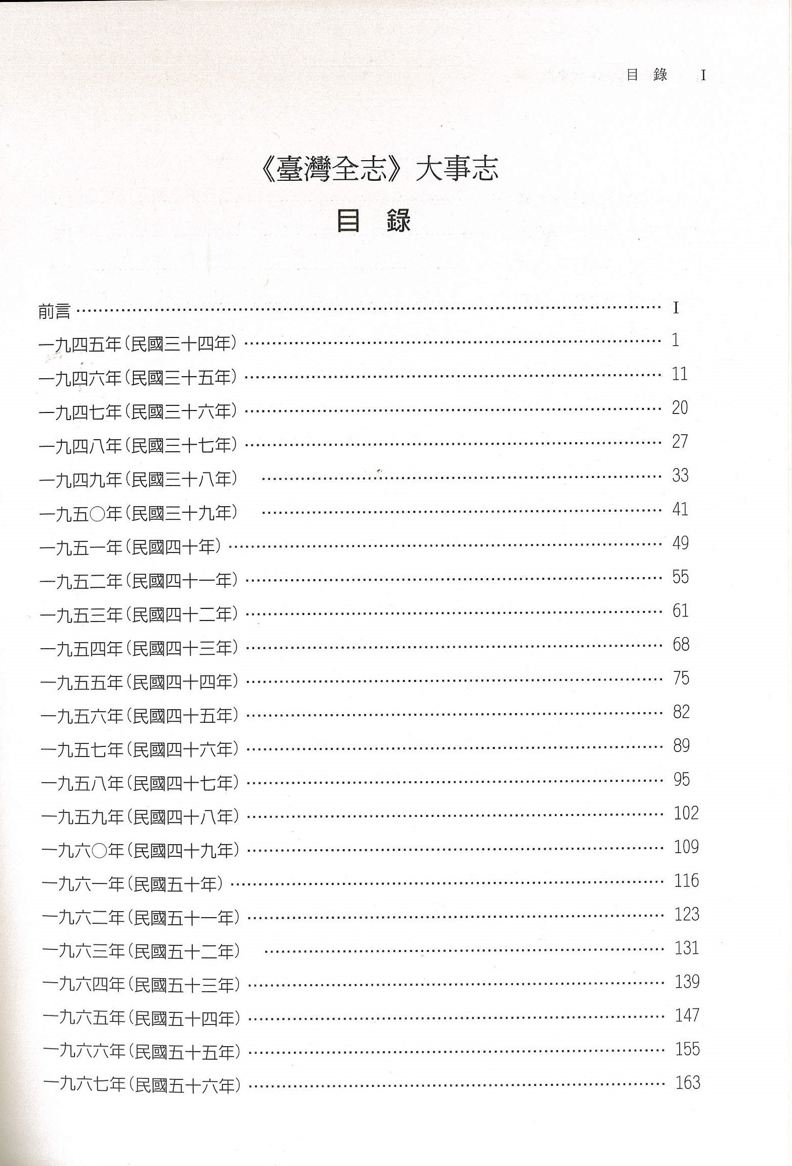 圖2：目錄（一）