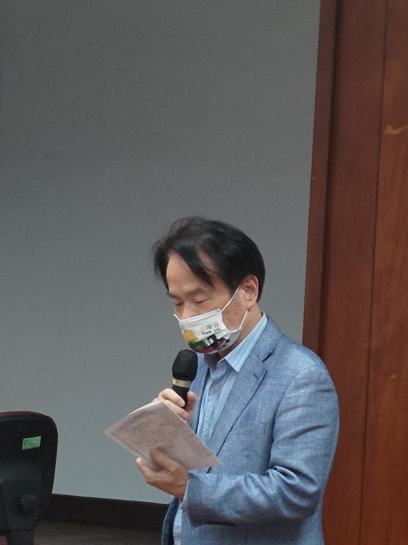 圖2：國史館陳儀深館長致詞