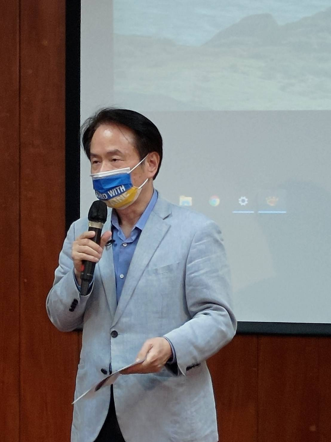 圖2：國史館陳儀深館長致詞