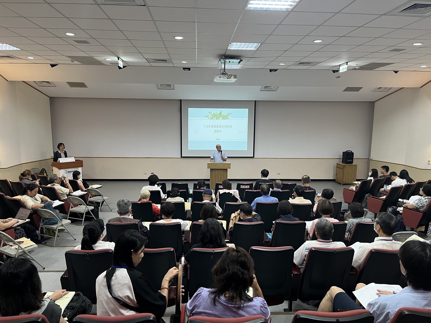 圖3：本館黃翔瑜館長致詞