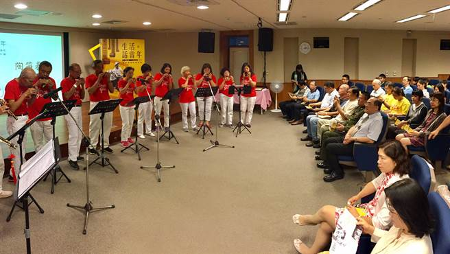 南投縣文化基金會開幕式陶笛表演