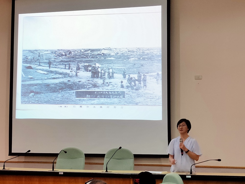 圖7：張素玢老師演講