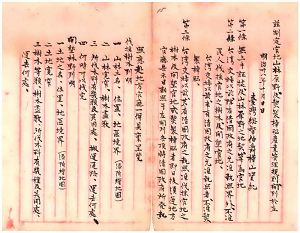 官地山林原野及熬製樟腦產業管理規則(一)