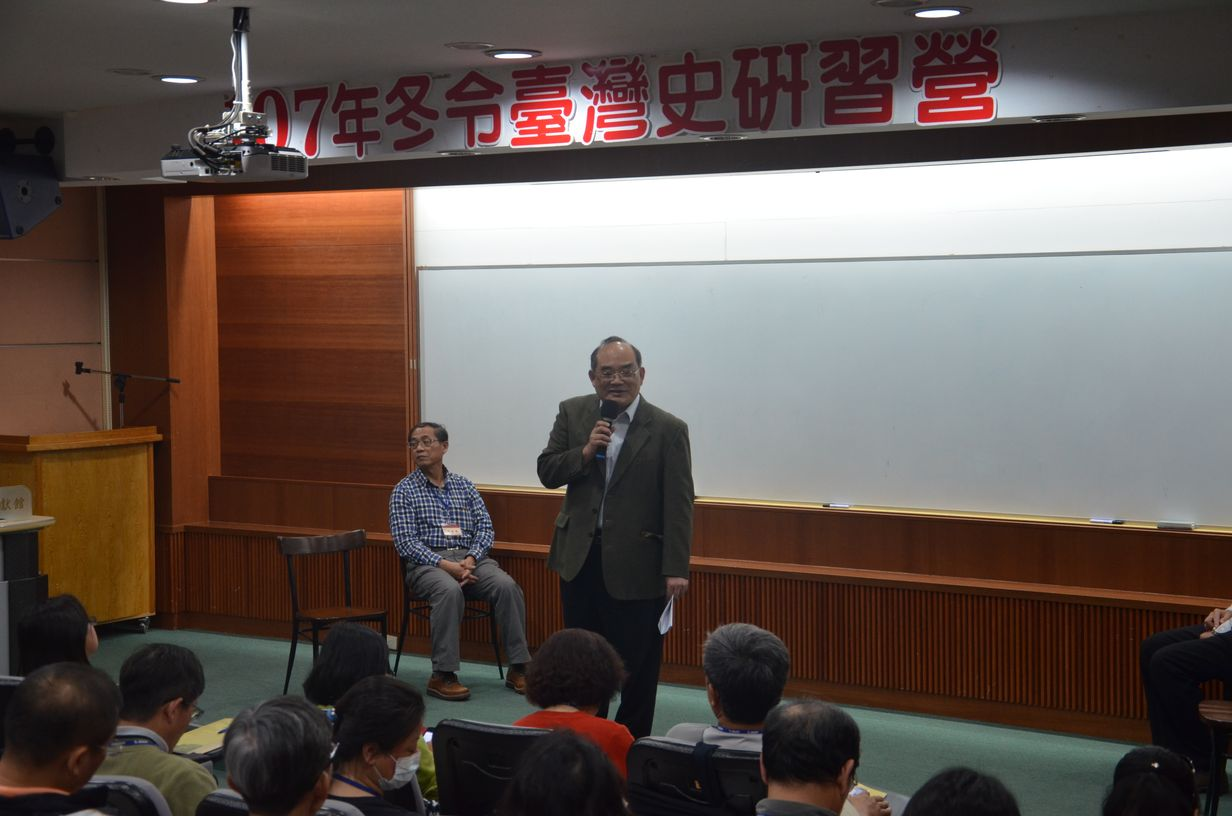 圖2：張鴻銘館長致歡迎詞