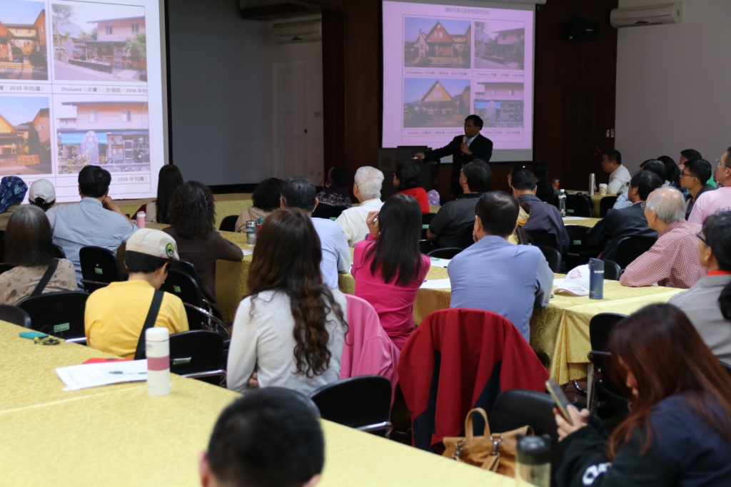 圖2：台邦‧撒沙勒教授主講