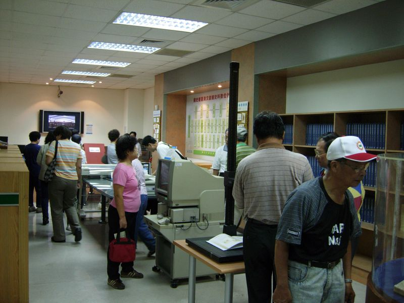 展場一隅參觀民眾