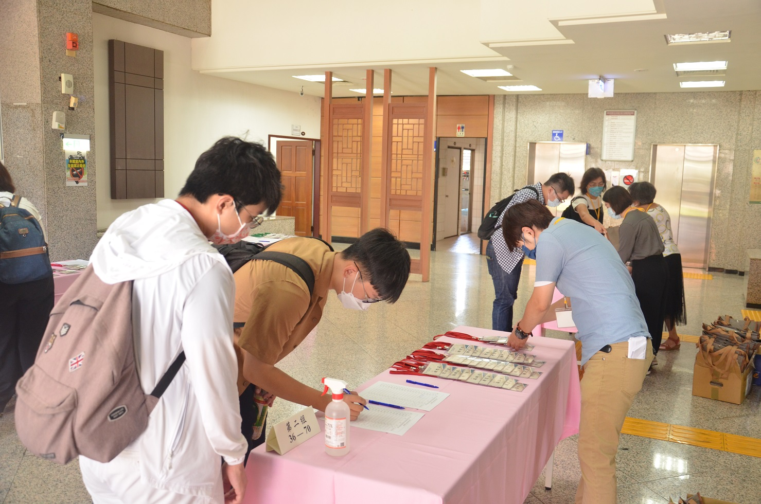 圖3：研討會報到情形