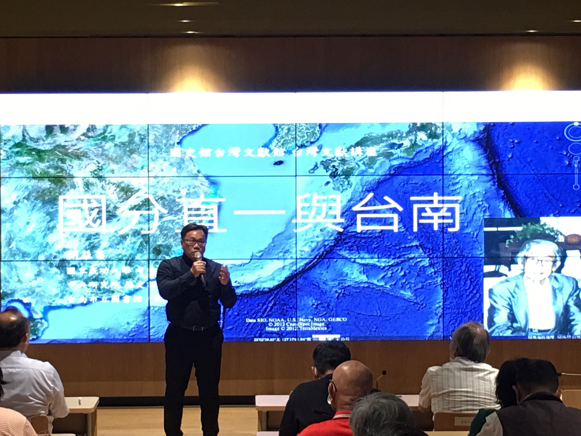 圖2：臺南市政府文化局陳修程代理局長致詞