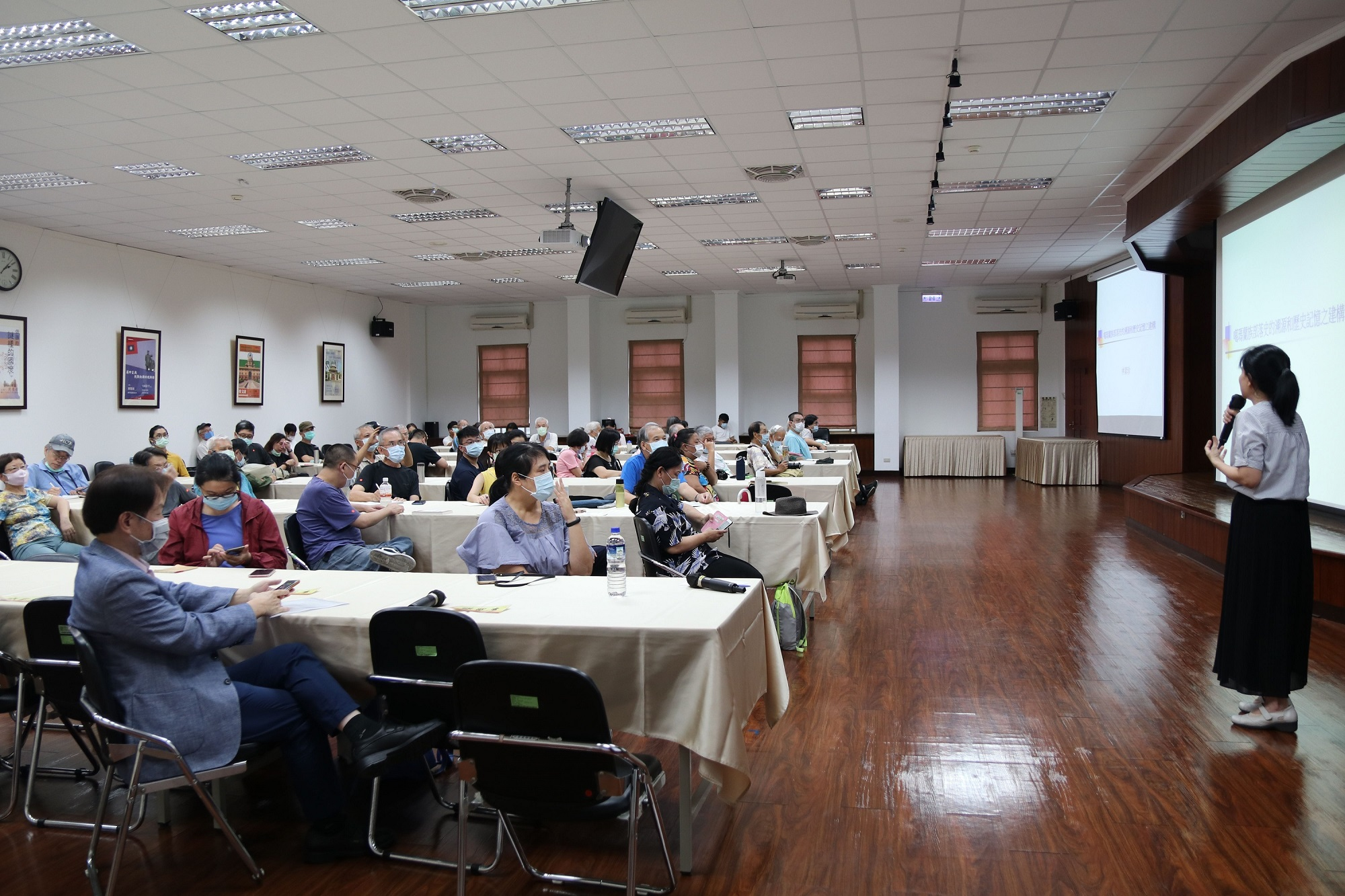 圖2：演講現場學員參與情形