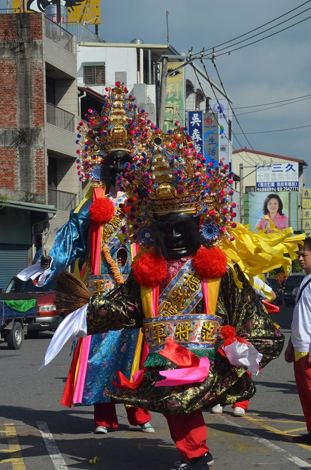 圖1：竹山靈德城隍廟遶境