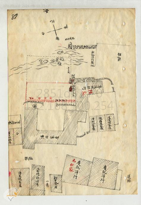 圖3：潘四齊訴狀所附圖。（掃描號：000097170150087。）