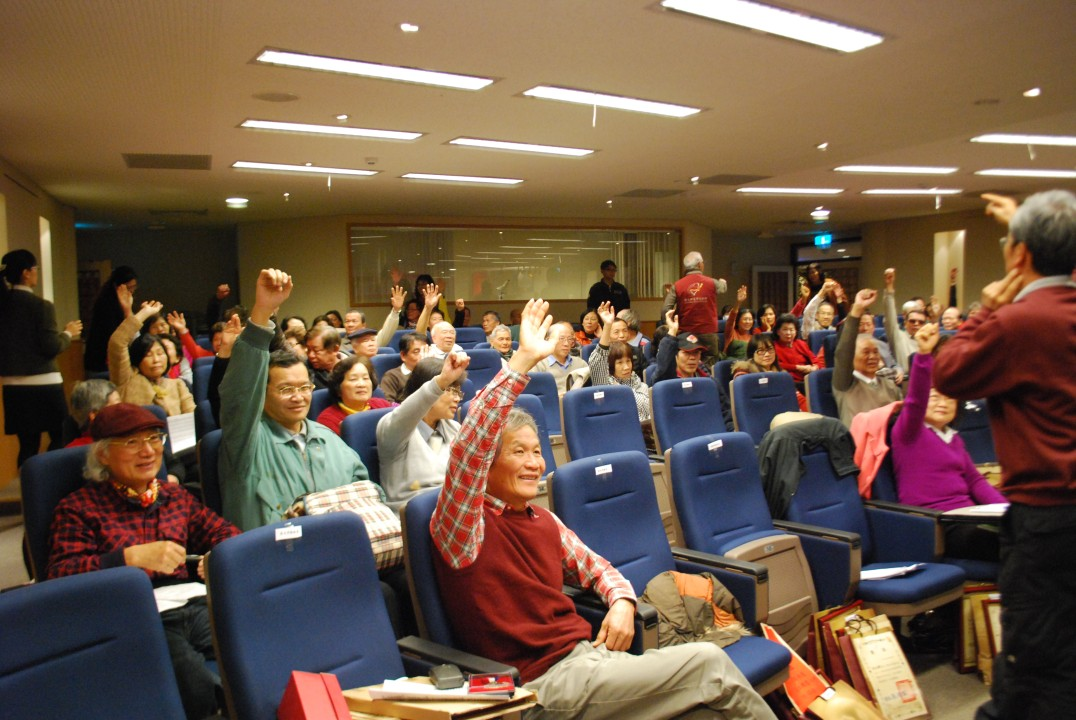 圖8志工幹部選舉情形