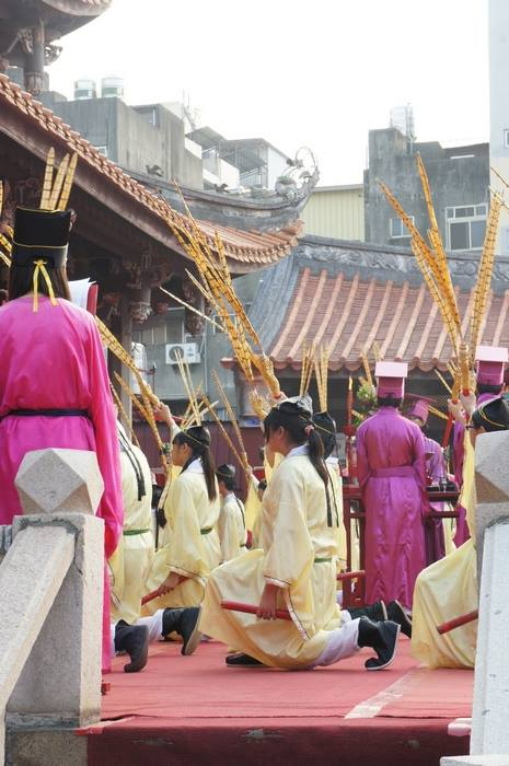 圖2：彰化孔廟八佾舞