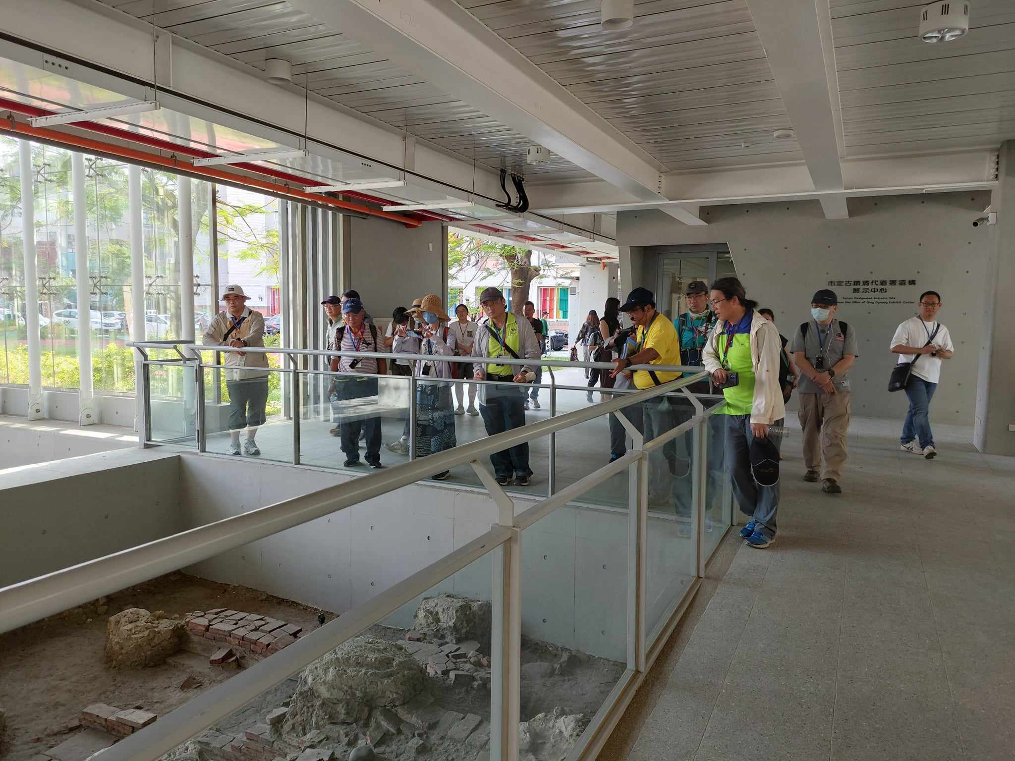 圖17：清代臺灣兵備道署遺構參訪2