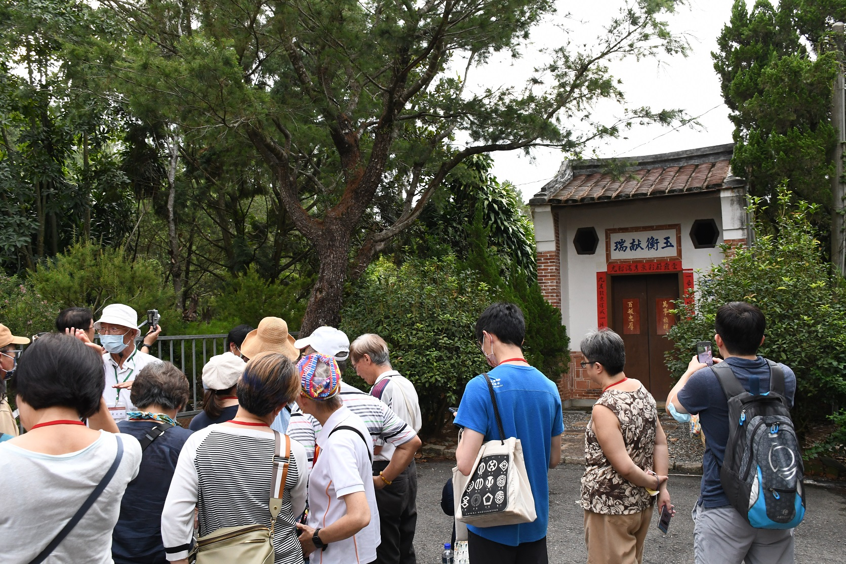 圖14：黃望家古宅參訪