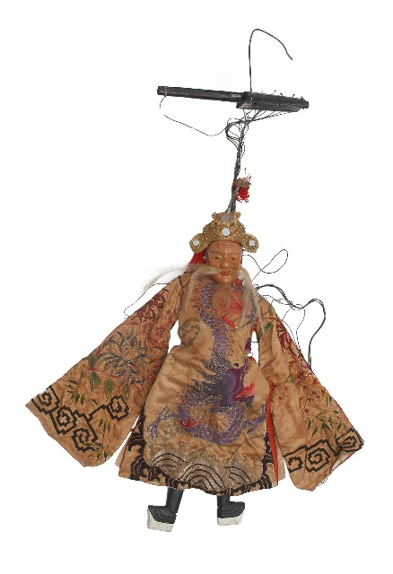 圖1：傀儡戲偶人像樣式（登錄號：19980011875）