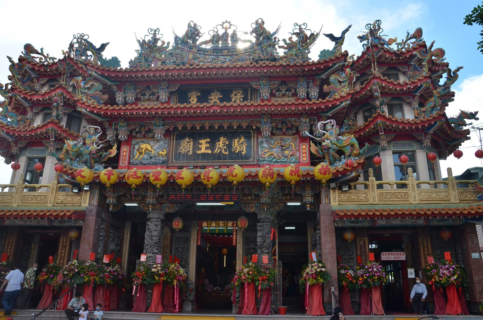 圖10：騎虎王廟參訪