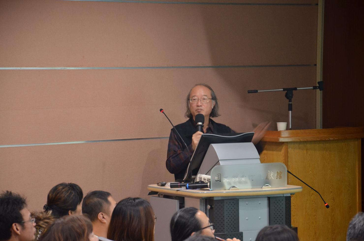 圖4：傅朝卿教授主講「尋找臺灣主體性之建築風格」