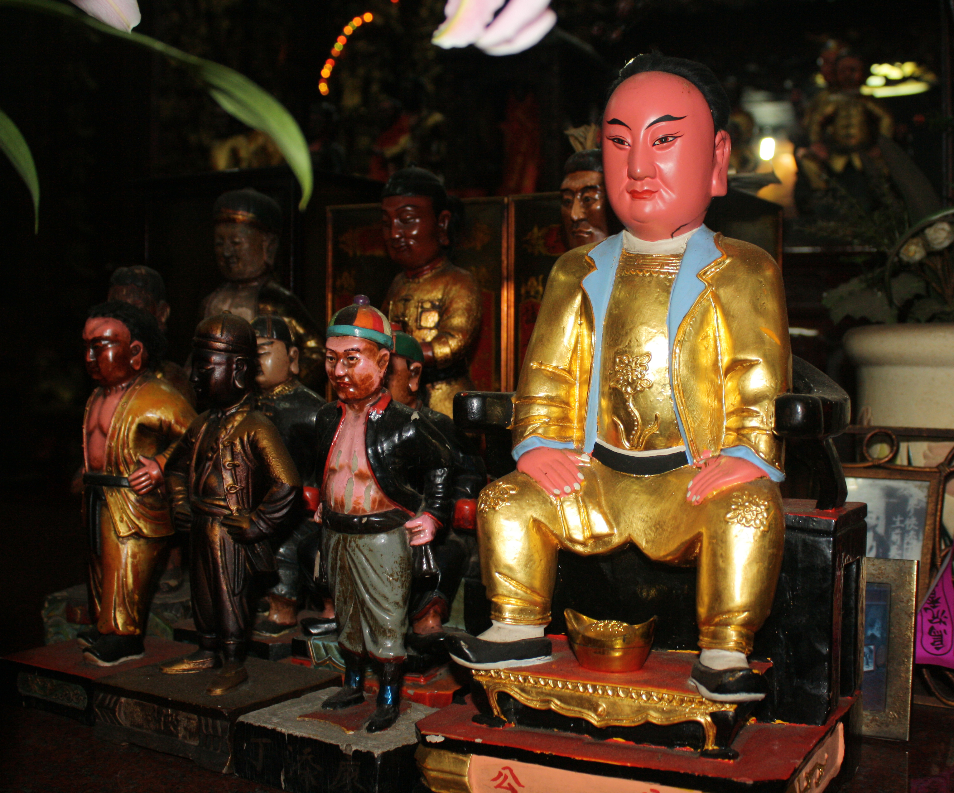 圖5　漢民祠內供奉之廖添丁神像-(楊欽堯拍攝)