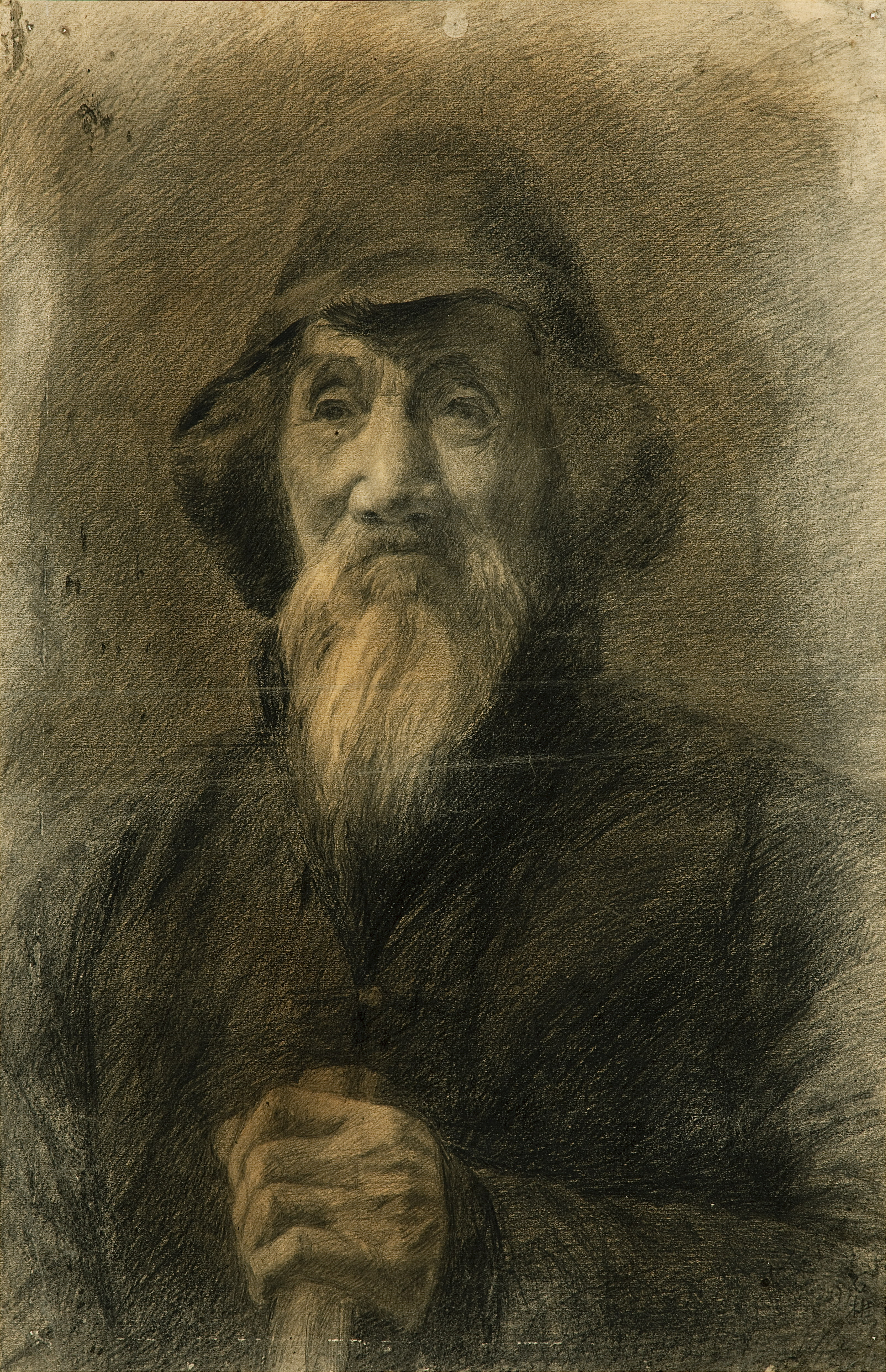 李石樵　堅毅的長者（周秋雄提供）