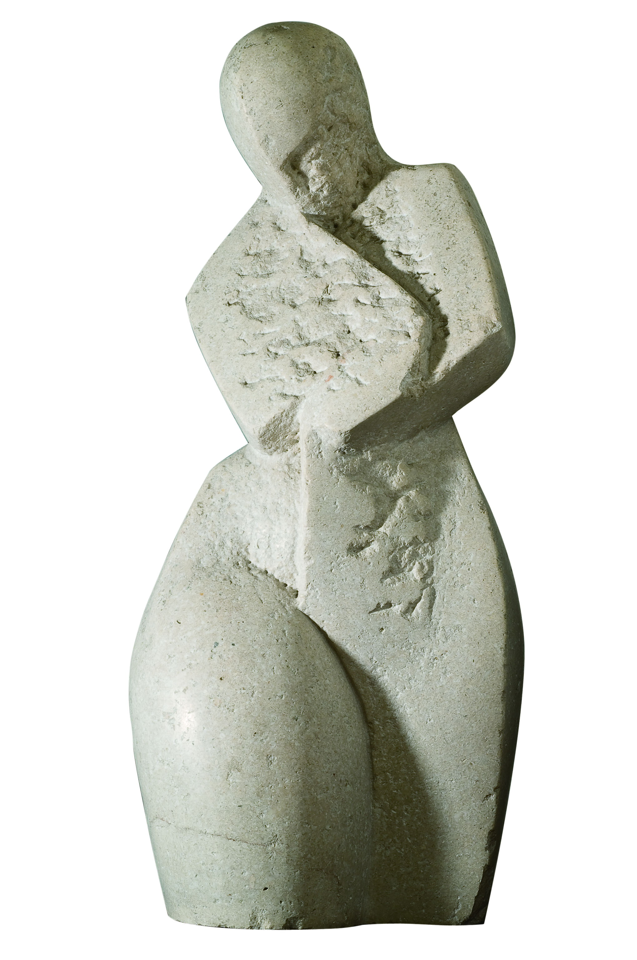 人體　石雕（吳昆茂提供）