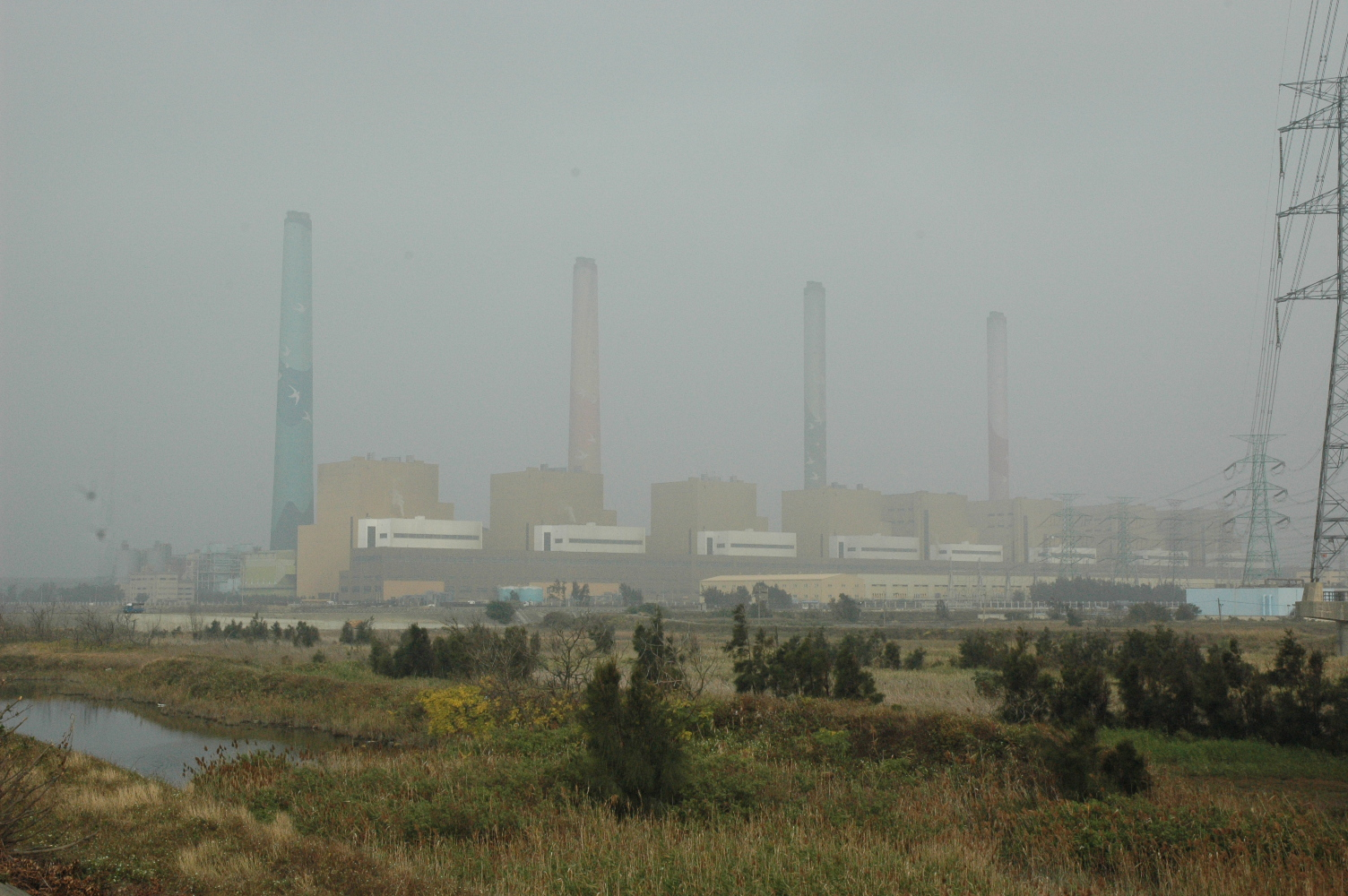 圖一：烏溪出海口