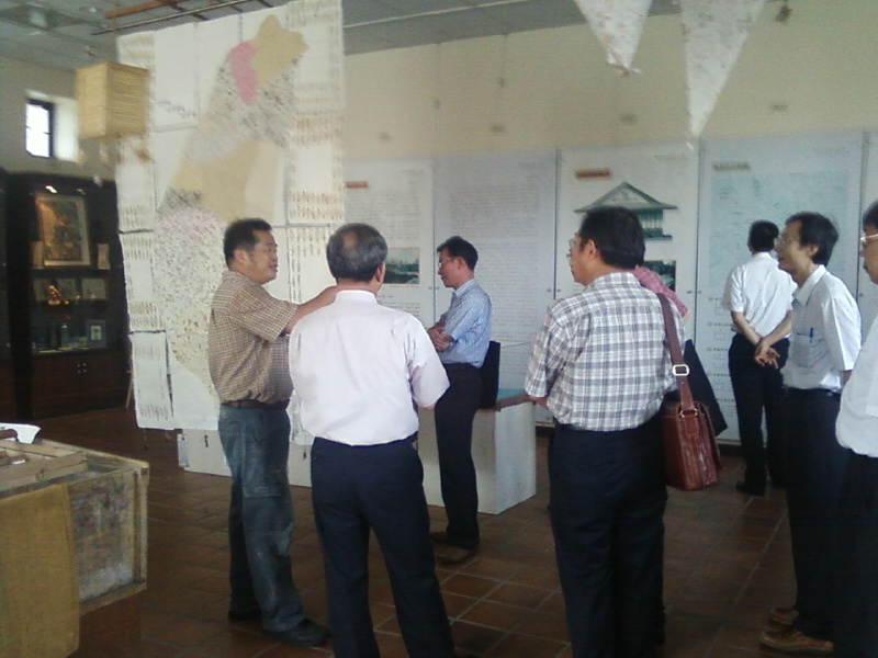 「臺灣紙文化館」黃館長導覽解說