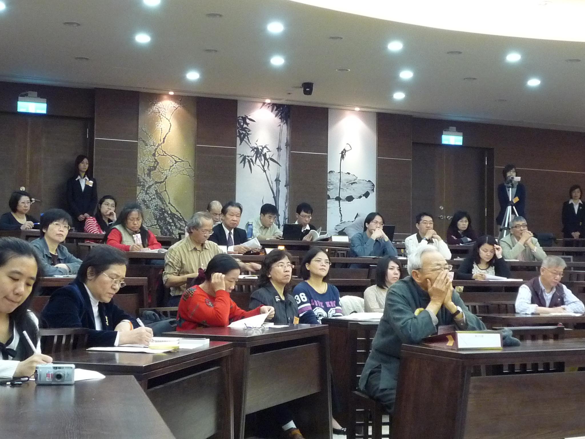 臺灣總督府府(官)報資料庫成果發表會會場一隅