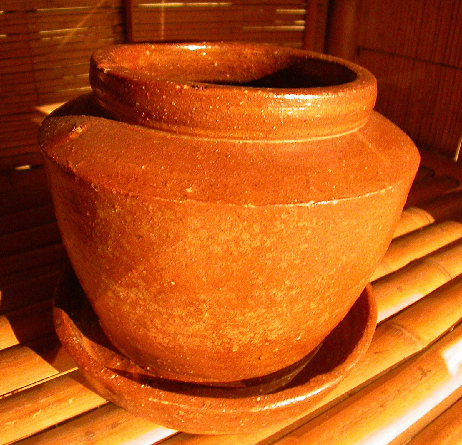 糖罐（本館 臺灣先民智慧文物展 李駿濤拍攝）