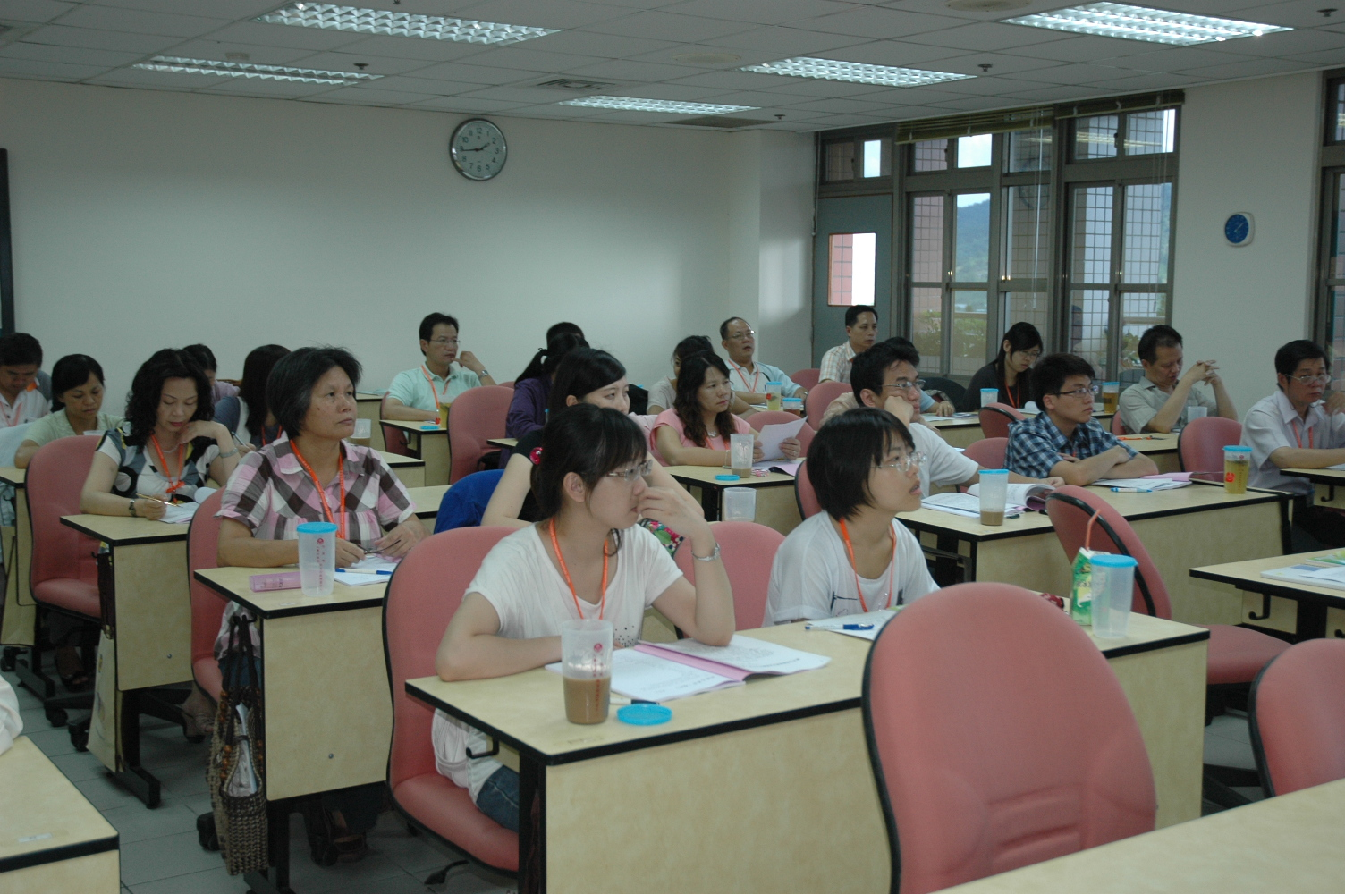 志書纂修班學員上課情形