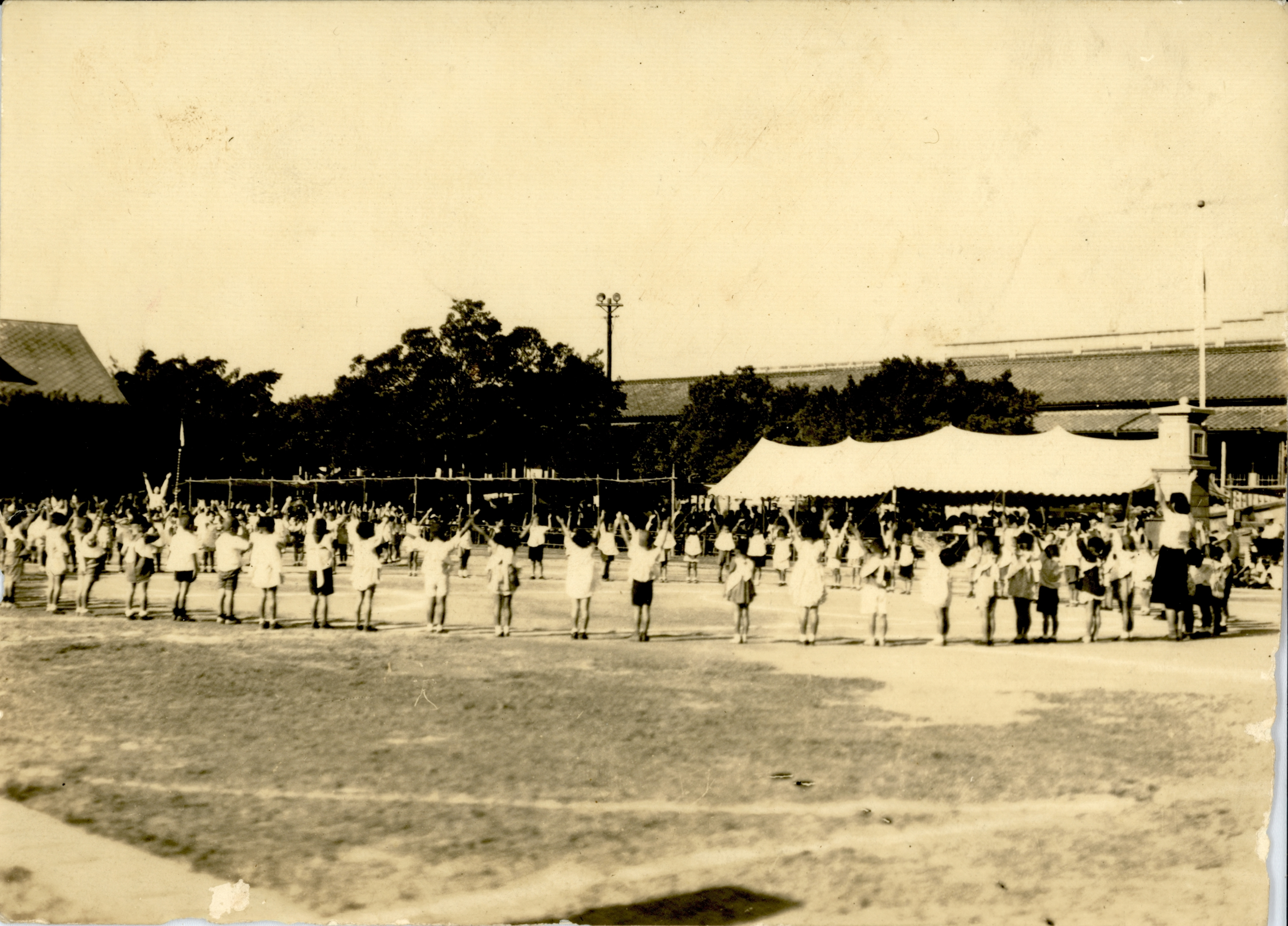臺中州石岡庄土牛公學校活動舊照